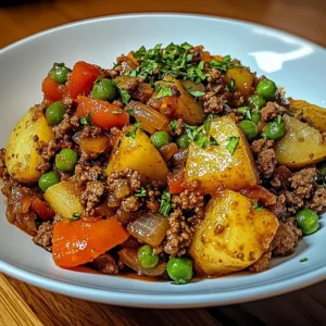 Slow Cooker Hamburger Hash 6 Ingredients Easy Delicious