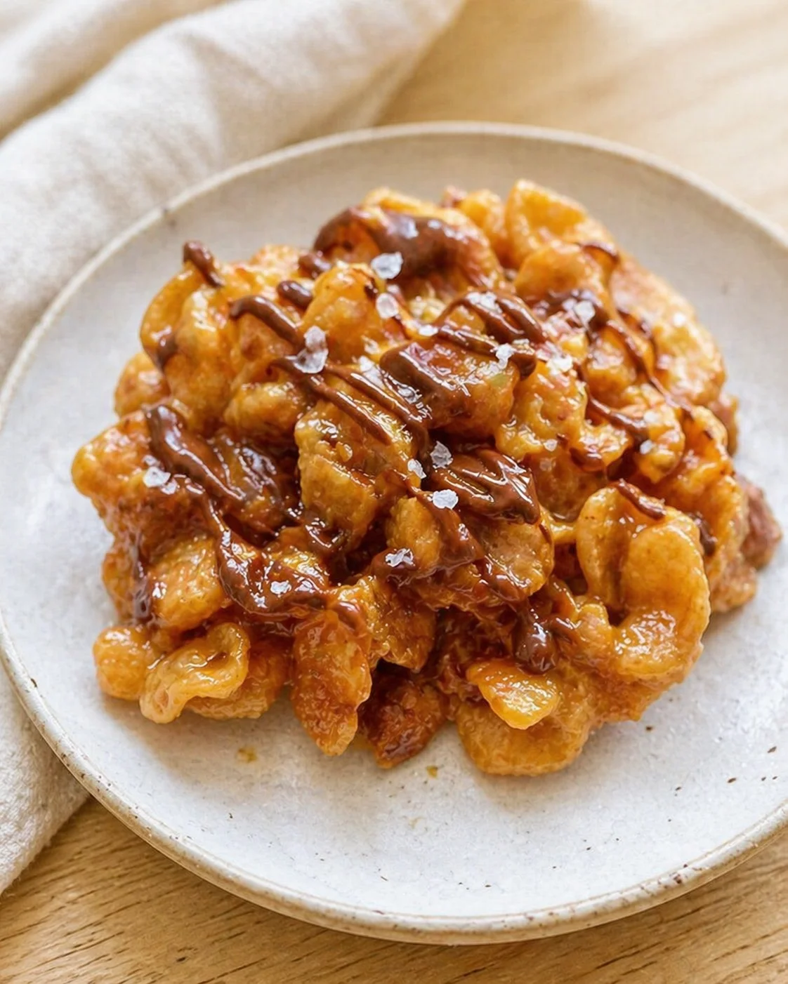 variations-placeholder.png Single plated variation of Easy Corn Flake Cookies shown in a natural kitchen scene